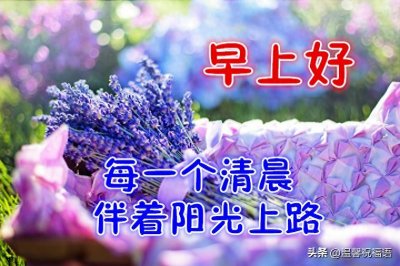 ​精选新版早上好图片集锦，今日精美早安祝福语图片大全