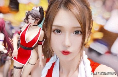 ​腐团儿大尺度秀身材cos不知火舞，网友：卷卷的阿离更有气质