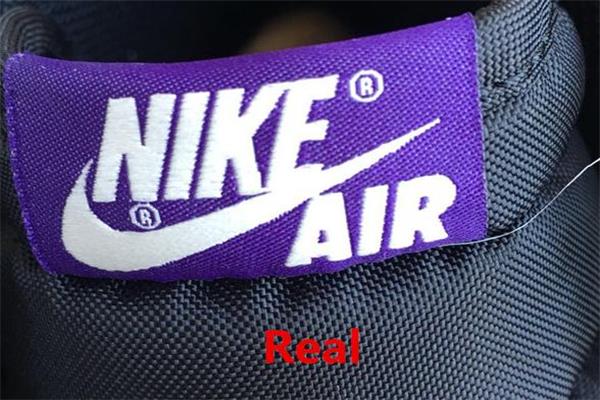 aj1黑紫脚趾真假对比 坚决抵制假货
