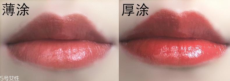 伊蒂之屋细管唇膏试色 伊蒂之屋细管唇膏3色上嘴图