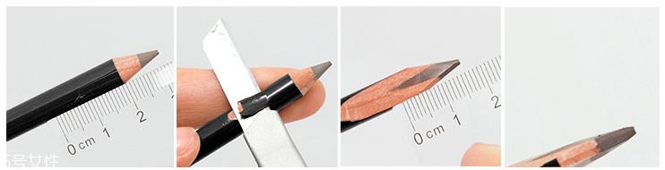 砍刀眉笔怎么画眉毛？4个步骤新手也能轻松画眉