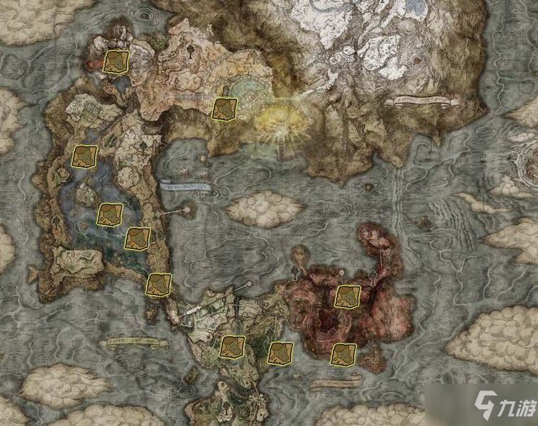 艾尔登法环地图碎片在哪？10个地图碎片位置大全
