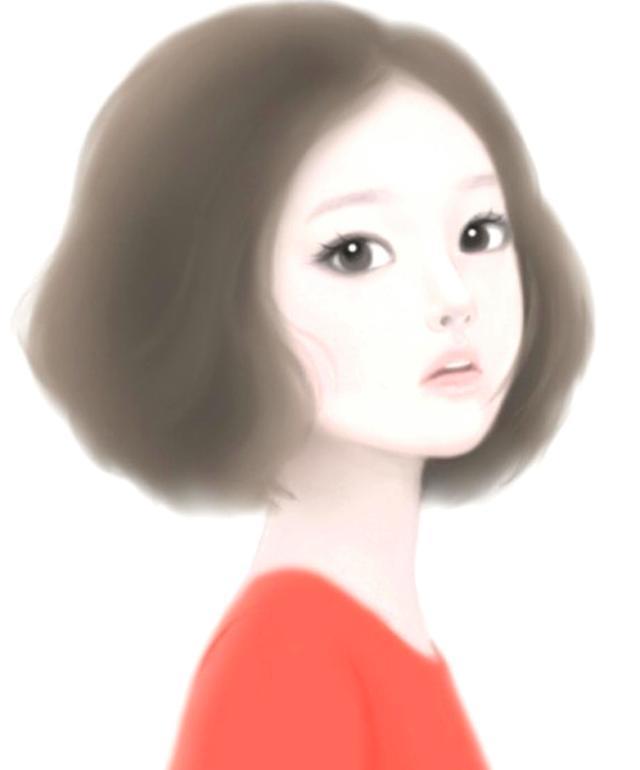 动漫手绘画：唯美系列，图2娇小玲珑，图3个性十足，图5气质高雅