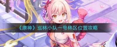 ​原神巡林小队一号林区位置在哪