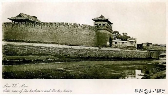 老北京广渠门的变迁图片:从1930年修缮完好,到1953年彻底消失