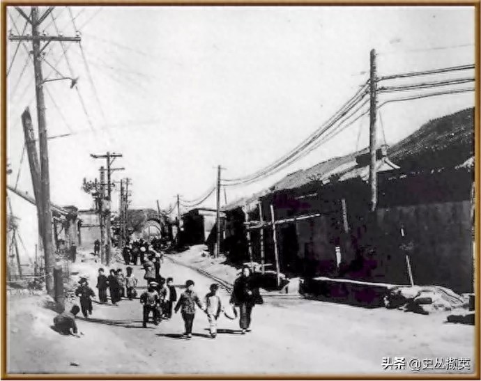 老北京广渠门的变迁图片:从1930年修缮完好,到1953年彻底消失